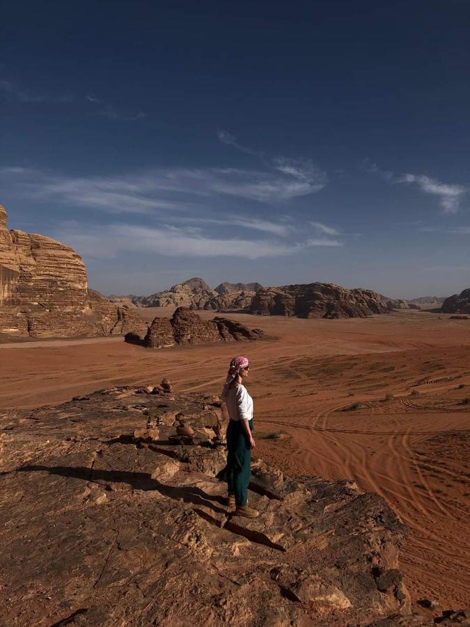 Beduin Star Trail Camp Bed & Breakfast Wadi Rum Exterior photo